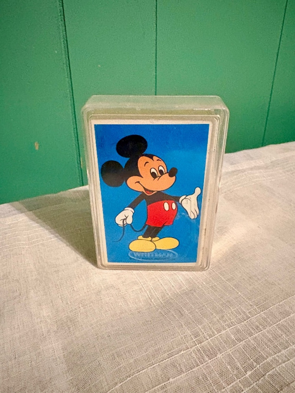 Vintage Walt Disney Productions Mickey Mouse Playing Cards Whitman New Sealed